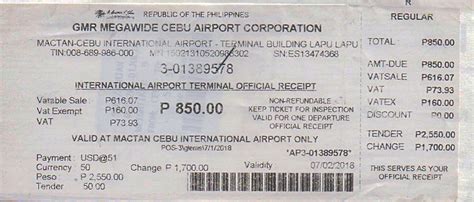 mactan airport terminal fee